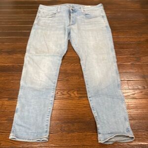 Light Blue Wash Straight Men's jeans
